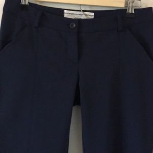 Wool eight-point pants